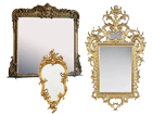 Miroir ancien, Glace trumeau, Coiffeuse